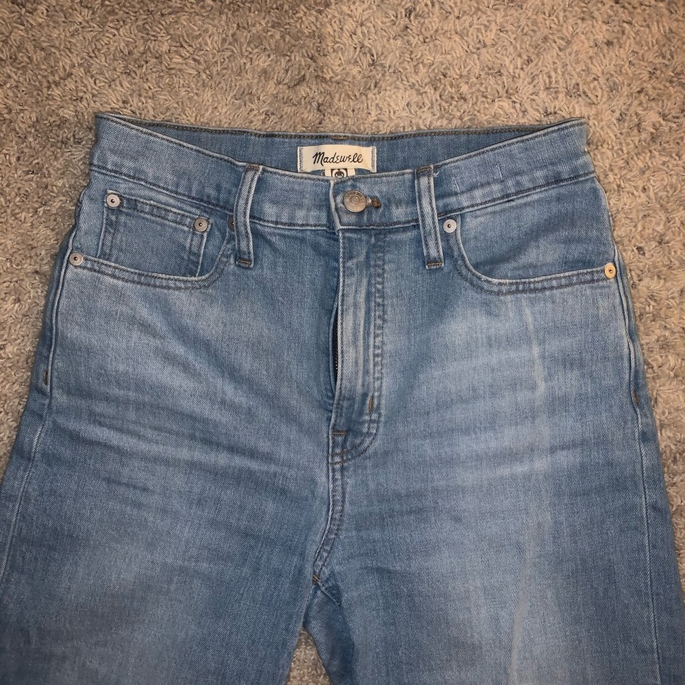 Madewell Slim Wide-Leg Crop Jeans